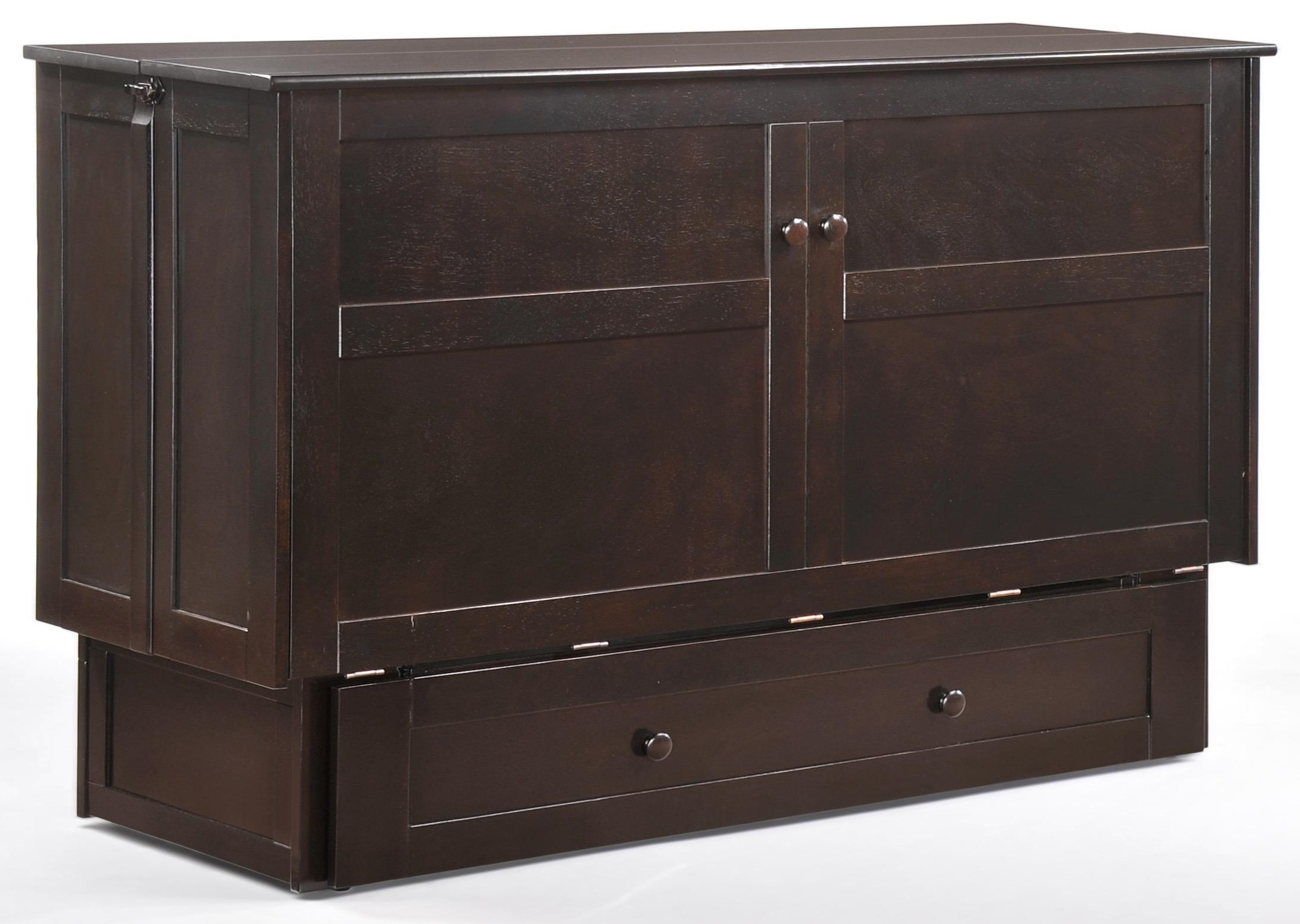 Night Day Furniture Clover MUR CLV QEN CH Queen Murphy Cabinet